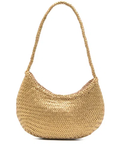 Dragon Diffusion Nova Luna Shoulder Bag In Gold