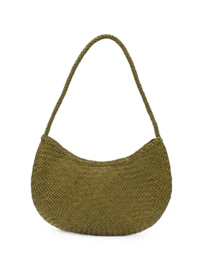 Dragon Diffusion Nova Luna Woven Tote Bag In White