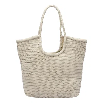 Dragon Diffusion Ns Diagonal Shoulder Bag In Beige