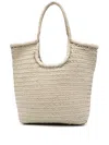 Dragon Diffusion Ns Diagonal Triple Jump Tote Bag In White