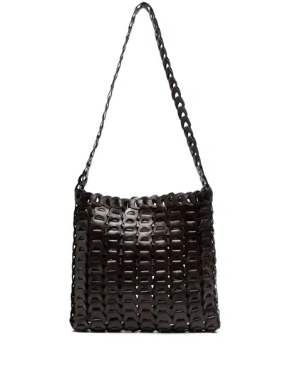 Dragon Diffusion Ns Link Shoulder Bag In Brown