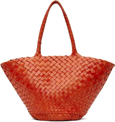 Dragon Diffusion Orange Egola Tote In Naranja
