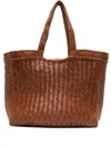 Dragon Diffusion Oversize Tote Bag In Brown