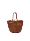 Dragon Diffusion Panier Drawstring Bag In Brown