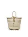 Dragon Diffusion Panier Drawstring Bag In White