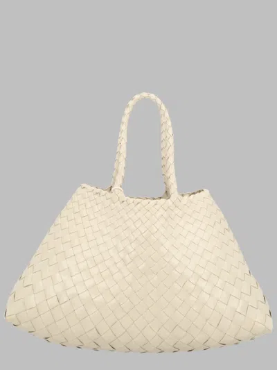 Dragon Diffusion Pearl Finish Dragon Motif Mini Shoulder Bag For Women In Powder