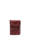 Dragon Diffusion Phone Leather Crossbody Bag In Red