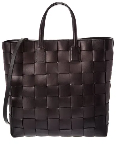 Dragon Diffusion Pino Leather Tote In Brown