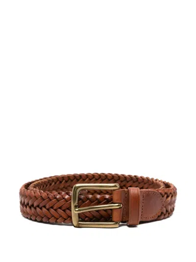 Dragon Diffusion Polo Tip Belt In Brown