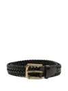 Dragon Diffusion Polo Tip Belt In Brown