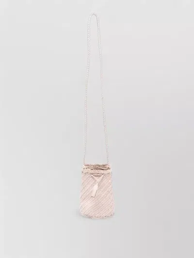 Dragon Diffusion Pompom Bucket Crossbody Bag Tassel Strap