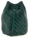 Dragon Diffusion Pompom Double Jump Crossbody Bags Green In Green
