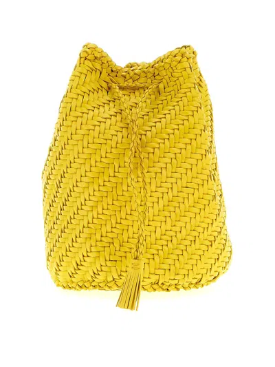 DRAGON DIFFUSION POMPOM DOUBLE JUMP BUCKET BAG