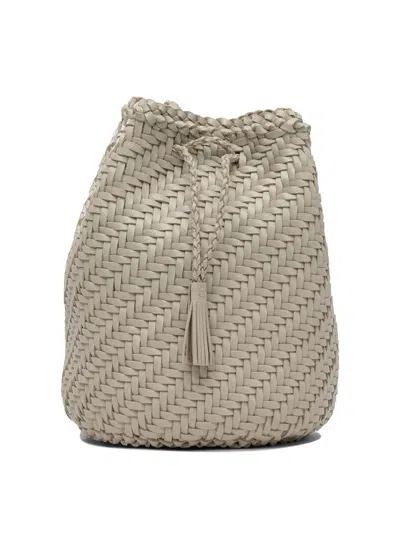 Dragon Diffusion Pompom Double Jump Pompom Shape 2x Jump Design Shoulder Pouch 15x18x13 Cm In Grey