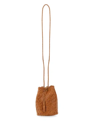Dragon Diffusion Pompom Double Jump Tan" Bag