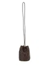 Dragon Diffusion Pompom Double Jump Tan Bag In Brown