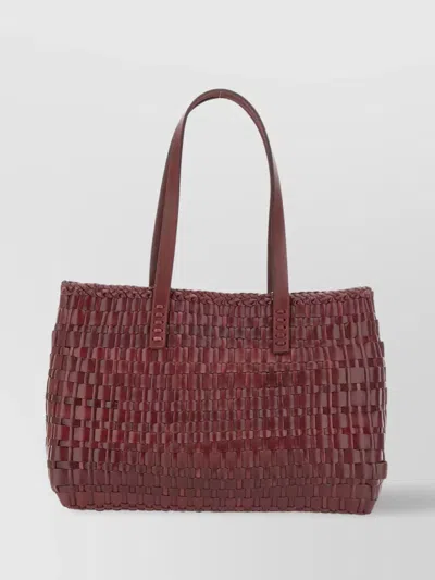 Dragon Diffusion Premium Calfskin Leather Shoulder Bag In Pink