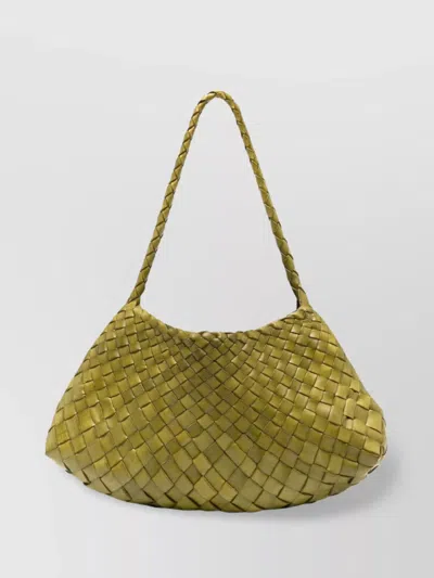 Dragon Diffusion Rectangular Woven Single Strap Shoulder Bag