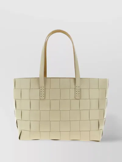 Dragon Diffusion 'rectangular Woven Tote Bag With Dual Handles'