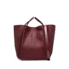 Dragon Diffusion Leather Tote Bag In Red