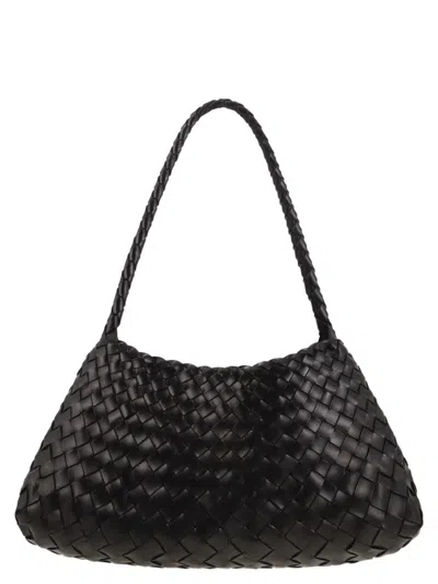 Dragon Diffusion Rosanna - Woven Leather Bag In Black