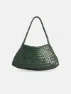 Dragon Diffusion 'rosanna' Leaf Green Leather Bag In Green