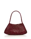 Dragon Diffusion Rosanna Leather Shoulder Bag In Burgundy
