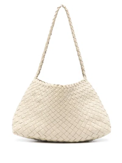Dragon Diffusion Leather Rosanna Shoulder Bag In Neutrals