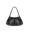 Dragon Diffusion Rosanna Mini Black Shoulder Bag In Black