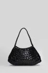 Dragon Diffusion Rosanna Mini Hand Bag In Black Leather In Black