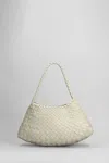 Dragon Diffusion Rosanna Mini Hand Bag In Beige Leather In Sand