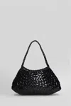 Dragon Diffusion Rosanna Mini Hand Bag In Black Leather In Black