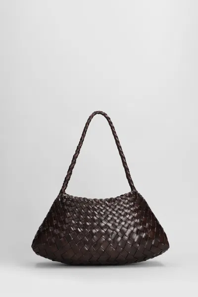 Dragon Diffusion Rosanna Mini Hand Bag In Brown Leather