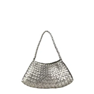 Dragon Diffusion Rosanna Mini Shoulder Bag In Silver