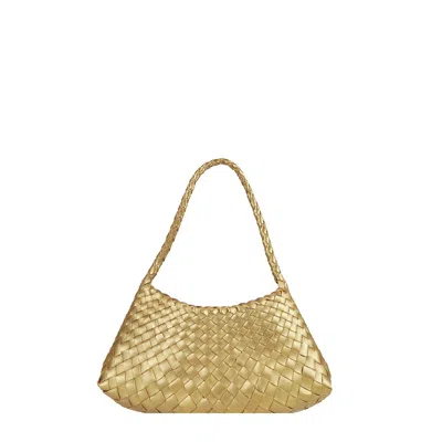 Dragon Diffusion Rosanna Mini Shoulder Bag In Gold