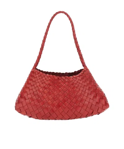 Dragon Diffusion Rosanna Poppy Red Shoulder Bag