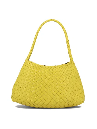 Dragon Diffusion "rosanna" Shoulder Bag In Yellow
