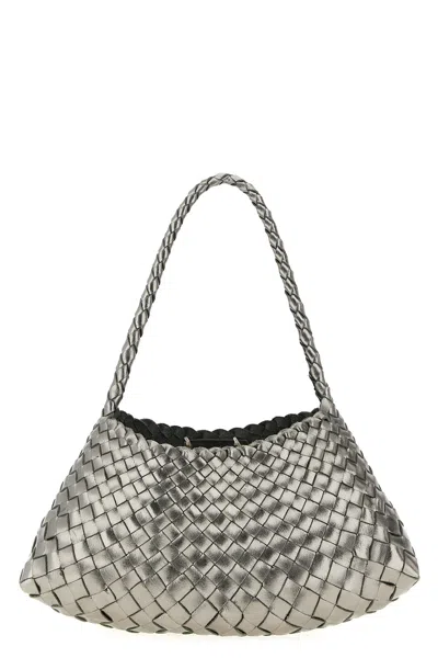 Dragon Diffusion 'rosanna' Shoulder Bag In Silver