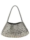 Dragon Diffusion Rosanna Mini Hand Bag In Gunmetal Leather