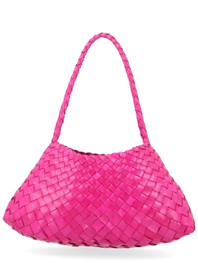 Dragon Diffusion Rosanna Woven Leather Bag In Multi