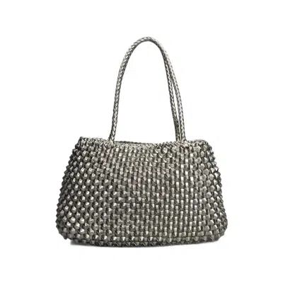 Dragon Diffusion S. Croce Cactus Shoulder Bag In Silver