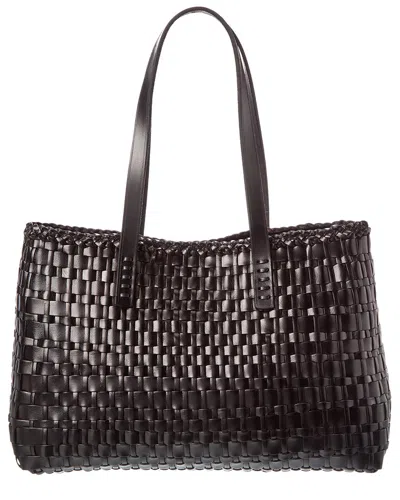 Dragon Diffusion Salvage Leather Shoulder Bag In Brown