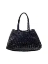 Dragon Diffusion Borsa A Mano Santa Croce Big Black In Black