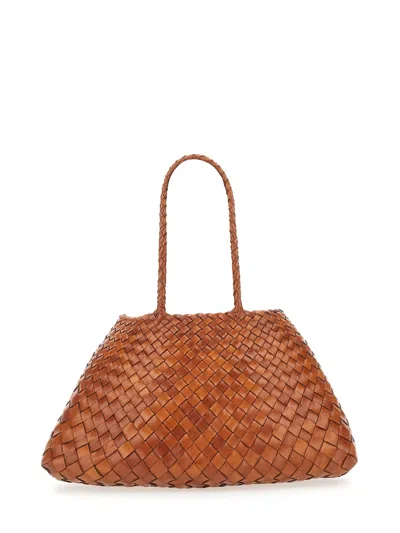 Dragon Diffusion Santa Croce Big Bag In Brown