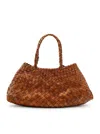 Dragon Diffusion Santa Croce Big Bag In Brown