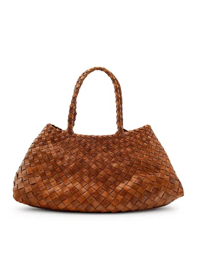 Dragon Diffusion Santa Croce Big Bag In Brown
