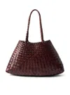 Dragon Diffusion Santa Croce Big Bag In Brown