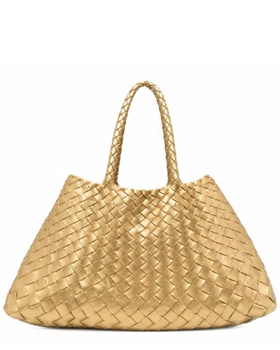 Dragon Diffusion Santa Croce Big Leather Tote In Brown