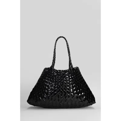 Dragon Diffusion Santa Croce Big Tote In Black Leather