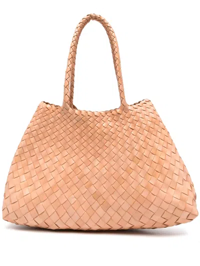 Dragon Diffusion Santa Croce Big Tote In White